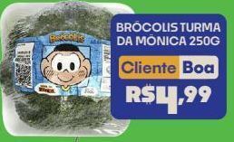 Boa Supermercados Brócolis turma da mônica 250g oferta