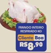 Boa Supermercados Frango inteiro resfriado kg oferta