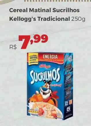 Cereal Matinal Sucrilhos Kellogg's Traidional 250g