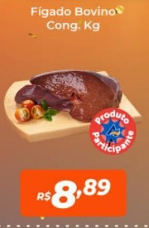 Atakarejo Fígado Bovino Cong. Kg oferta
