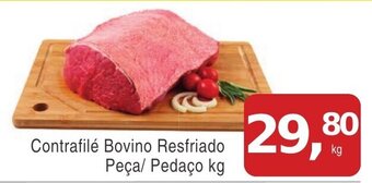 Mineirão Atacarejo Contrafilé Bovino Resfriado Peça/ Pedaço kg oferta