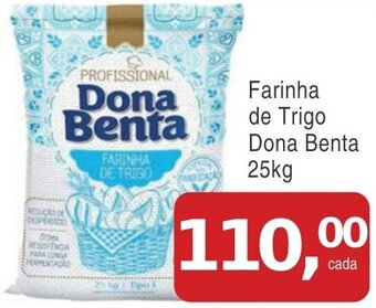 Mineirão Atacarejo Farinha de Trigo Dona Benta 25kg oferta