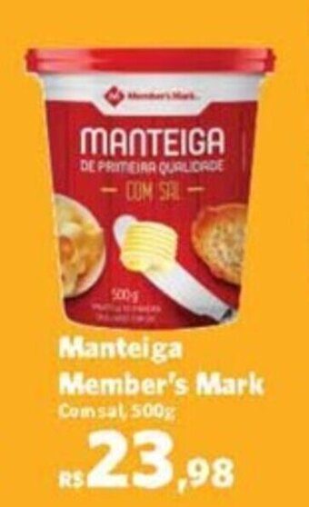 Sam's Club Manteiga Member's Mark Comsal, 500g oferta
