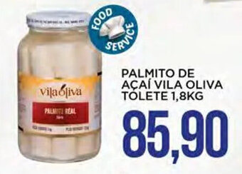 Apoio Mineiro PALMITO DE AÇAÍ VILA OLIVA TOLETE 1,8KG oferta