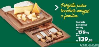 Sam's Club Conjunto para queijo Woody oferta