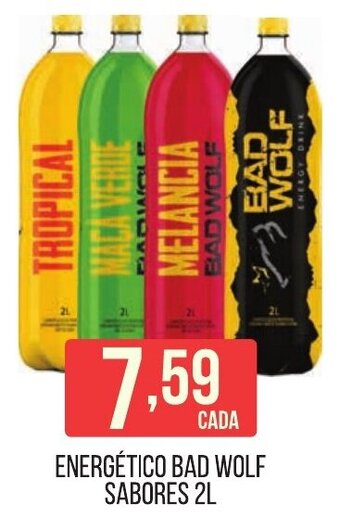 ENERGÉTICO BAD WOLF SABORES 2L
