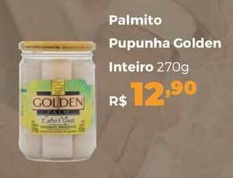 Villarreal Supermercados Palmito Pupunha Golden Inteiro 270g oferta