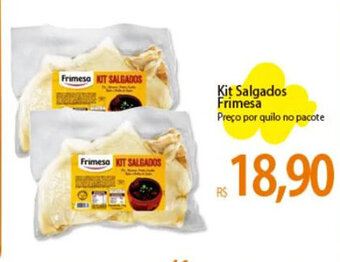 Atacadão Kit Salgados Frimesa Preço por quilo no pacote oferta