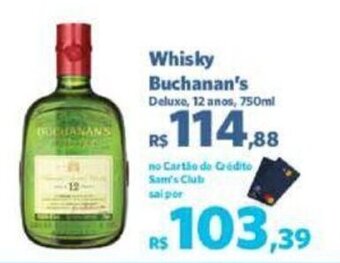 Whisky Buchanan's Deluxe, 12 anos, 750ml