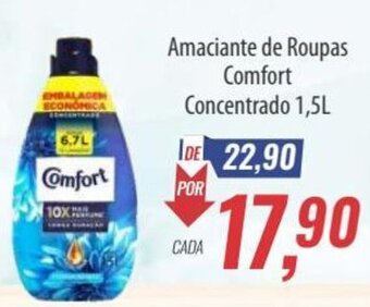 Amaciante de Roupas Comfort Concentrado 1,5L