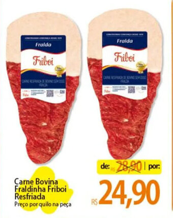 Atacadão Carne Bovina Fraldinha Friboi Resfriada oferta