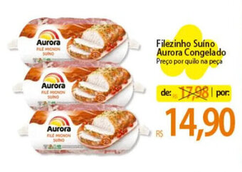 Atacadão Filezinho Suíno Aurora Congelado oferta