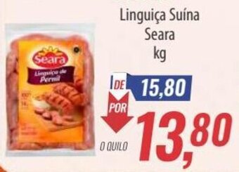 Supermercados BH Linguiça Suína Seara kg oferta
