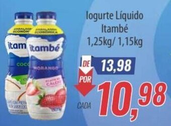 Supermercados BH logurte Líquido Itambé 1,25kg/1,15kg oferta