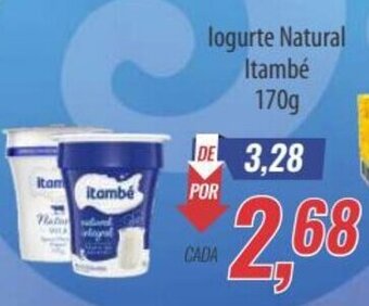 logurte Natural Itambé 170g