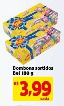 Bombons Sortidos Bel 180g