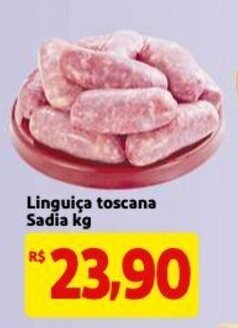 Mercado Extra Linguica Toscana Sadia 1kg oferta
