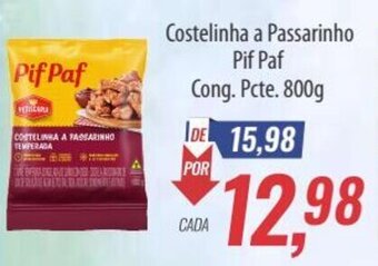 Supermercados BH Costelinha a Passarinho Pif Paf Cong. Pcte. 800g oferta