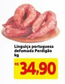 Mercado Extra Linguica Portuguesa defumada Perdigao 1kg oferta