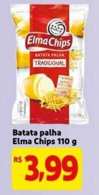 Mercado Extra Batata palha Elma Chips 110g oferta
