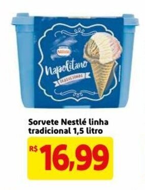 Mercado Extra Sorvete Nestle Linha Tradicional 1.5L oferta