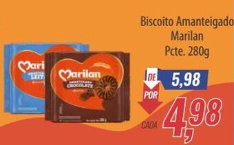 Supermercados BH Biscoito Amanteigado Marilan Pcte. 280g oferta
