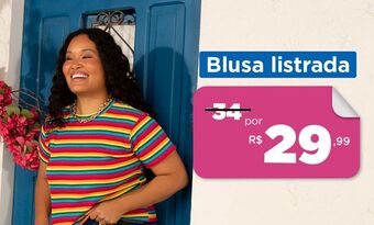 Blusa listrada