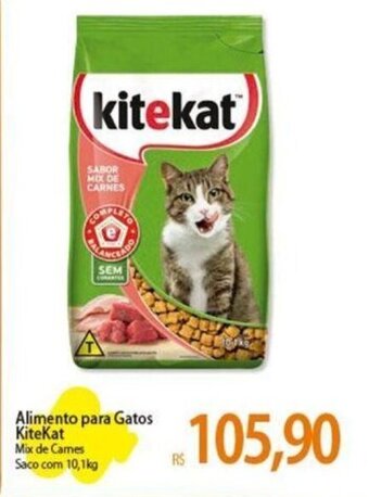 Atacadão Alimento para Gatos Kitekat Mix de Cames Saco com 10,1kg oferta
