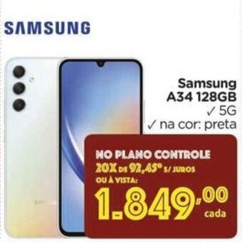Carrefour Samsung A34 128GB ✓ 5G oferta