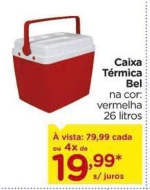 Carrefour Caixa Térmica Bel 26 litros oferta