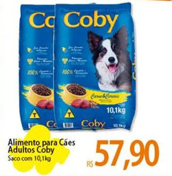 Atacadão Alimento para Cães Adultos Coby Saco com 10,1kg oferta