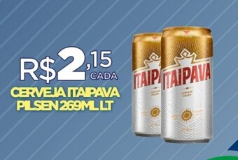 DB Supermercados CERVEJA ITAIPAVA PILSEN 269MLLT oferta