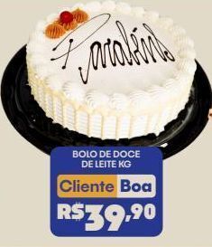 Boa Supermercados Bolo de doce de leite k oferta
