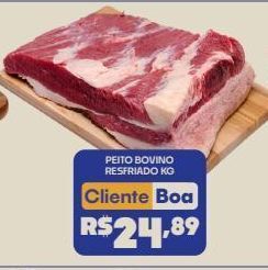 Peito bovino resfriado kg