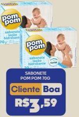 Boa Supermercados Sabonete pom pom 70g oferta