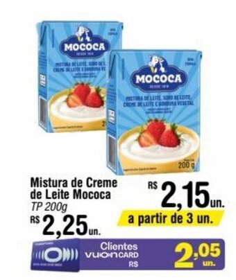Fort Atacadista Mistura de Creme de Leite Mococa TP 200g oferta