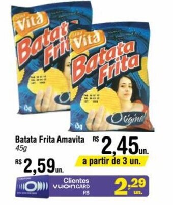 Batata Frita Amavita 45g