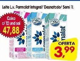 Cercadão Leite Lv. Parmalat Integral/ Desnatado/ Semi 1L oferta