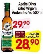 Cercadão Azeite Oliva Extra Virgem Andorinha Vd 500ml oferta