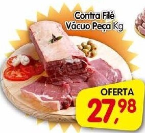 Cercadão Contra Filé Vácuo Peça Kg oferta