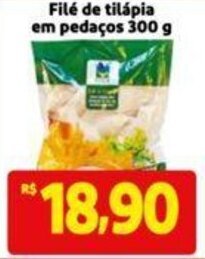 Extra Supermercado Filé de tilápia em pedaços 300 g oferta