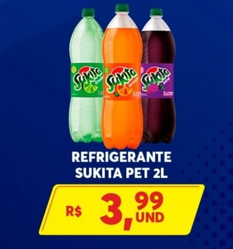 Atacadão Centro Sul REFRIGERANTE SUKITA PET 2L oferta