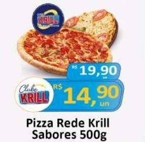 Rede Krill Pizza Rede Krill Sabores 500g oferta