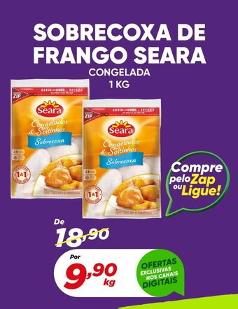 Dia SOBRECOXA DE FRANGO SEARA CONGELADA 1 CORTES DE oferta
