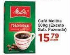 Rossi Supermercado Café Melitta 500G oferta