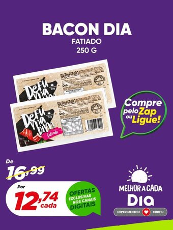 BACON DIA FATIADO 250 G
