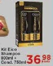 Rossi Supermercado Kit Eico Shampoo 800ml + Cond. 750ml oferta