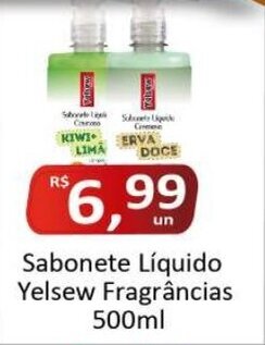 Rede Krill Sabonete Líquido Yelsew Fragrâncias 500ml oferta