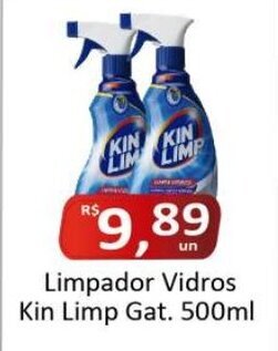 Limpador Vidros Kin Limp Gat. 500ml
