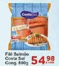Rossi Supermercado Filé Salmão Costa sul Cong. 500g oferta